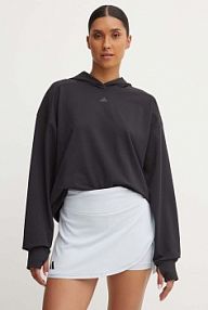 Bluza przez głowę adidas performance  czarna IV9219