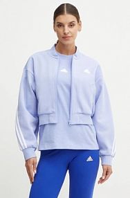 Bluza rozpinana Adidas  niebieska damska IW5252