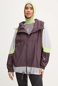 Kurtka przejściowa adidas by stella mccartney  fioletowa damska IX1629