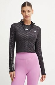 Bluza przez głowę adidas performance  czarna IK5501