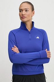 Bluza przez głowę adidas performance  niebieska IX5063