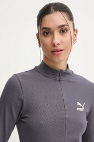Longsleeve Puma  szary damski 626632