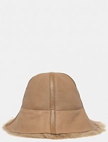 Kapelusz By Malene Birger  beżowy damski Q72585003