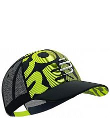 Czapka z daszkiem Compressport  czarna damska XHWU156