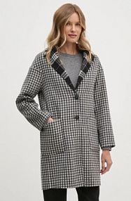 Płaszcz United Colors of Benetton  szary damski 20YHDN07B