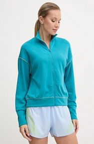 Bluza rozpinana United Colors of Benetton  turkusowa damska 3JLC3M06H