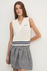 Kamizelka adidas Originals  beżowa damska IX1037