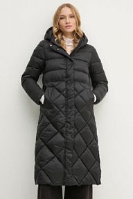 Kurtka przejściowa Sisley  czarna damska 26DRLN04F