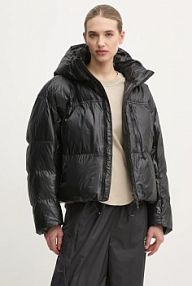 Kurtka puchowa adidas by stella mccartney  czarna damska IW9842