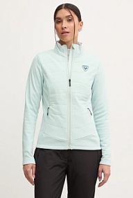 Bluza rozpinana Rossignol  turkusowa damska RLNWL16