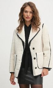 Kurtka przejściowa Oui  beżowa damska 90095