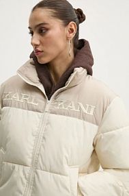 Kurtka puchowa Karl Kani  beżowa damska 61760016