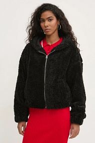 Bluza rozpinana Hollister Co.  czarna damska KI344.4400.90