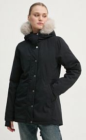 Kurtka puchowa Hollister Co.  czarna damska KI344.4503.90