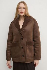 Kurtka przejściowa Hoss Intropia  brązowa damska 5458312