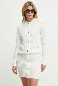 Kardigan Simona Corsellini  beżowy A24CPGIO02