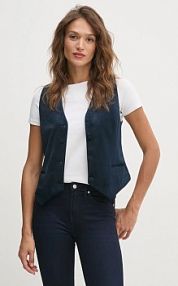 Kamizelka La Petite Française  granatowa damska PFGAILLARD