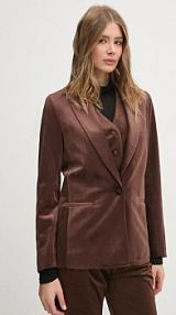 Żakiet La Petite Française  brązowy PFVACARME