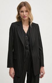 Żakiet Sandro Ferrone  czarny S25YBEFAGGIO