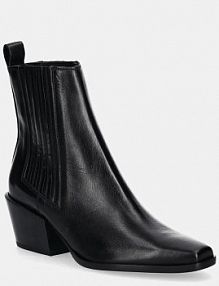 Botki na obcasie Kennel & Schmenger  czarne 41.54010.320