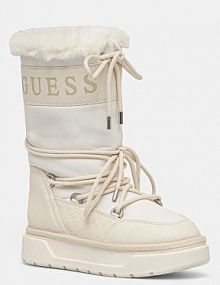 Śniegowce Guess  beżowe damskie FLFUEL.ELE11.