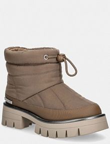 Śniegowce MICHAEL Michael Kors  brązowe damskie 40F4BTFE6D.22