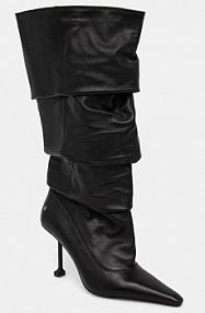 Kozaki Naked Wolfe  czarne damskie Vern.Nappa.Pr