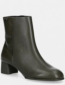 Botki na obcasie Camper  zielone K400664.007