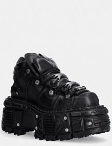 Sneakersy New Rock  czarne damskie M.TANK106.C2