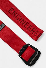 Pasek Salewa  czerwony damski 00.0000028923