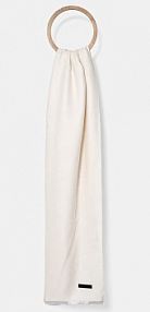 Szalik EA7 Emporio Armani  beżowy damski AF10450.7W000