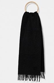 Szalik RUSLAN BAGINSKIY  czarny damski SKR033.WNAM.B