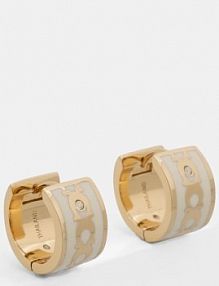 Kolczyki Coach  złote 408098GLD100