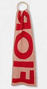 Szalik Fiorucci  różowy damski U01FPASC213KN