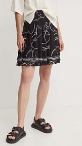 Spódnica mini Karl Lagerfeld  czarna 245W1204