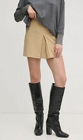 Spódnica mini United Colors of Benetton  beżowa 4962D003X