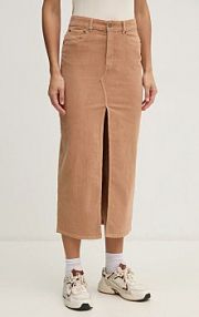 Spódnica maxi United Colors of Benetton  pomarańczowa 41ULD0045