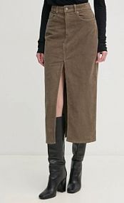 Spódnica maxi United Colors of Benetton  zielona 41ULD0045