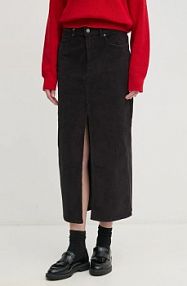 Spódnica maxi United Colors of Benetton  czarna 41ULD0045