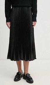 Spódnica midi United Colors of Benetton  czarna 44I7D003I