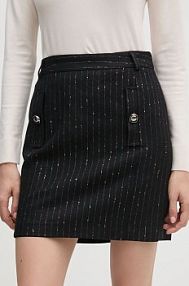 Spódnica mini La Petite Française  czarna PFJUCHEE