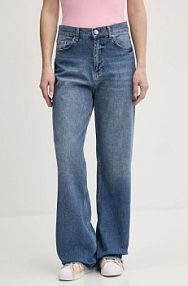 Jeansy Sixth June  niebieskie damskie 34323.