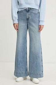 Jeansy Hollister Co.  niebieskie damskie KI355.4491.27