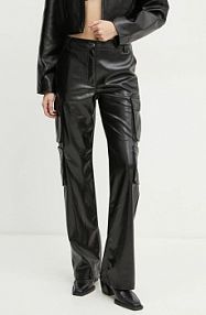 Spodnie eleganckie Guess  czarne damskie W4YB11.WF8Q0