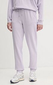 Spodnie dresowe DKNY  fioletowe damskie DP4P3471