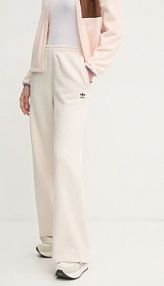 Spodnie dresowe adidas Originals  beżowe damskie JN3027