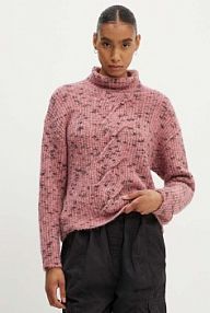 Golf Moschino Jeans  różowy damski 0905.8202