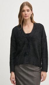 Kardigan Sisley  czarny 19VBM602B