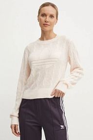 Sweter adidas Originals  różowy damski JN3022