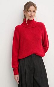 Golf Sisley  czerwony damski 1276M2022